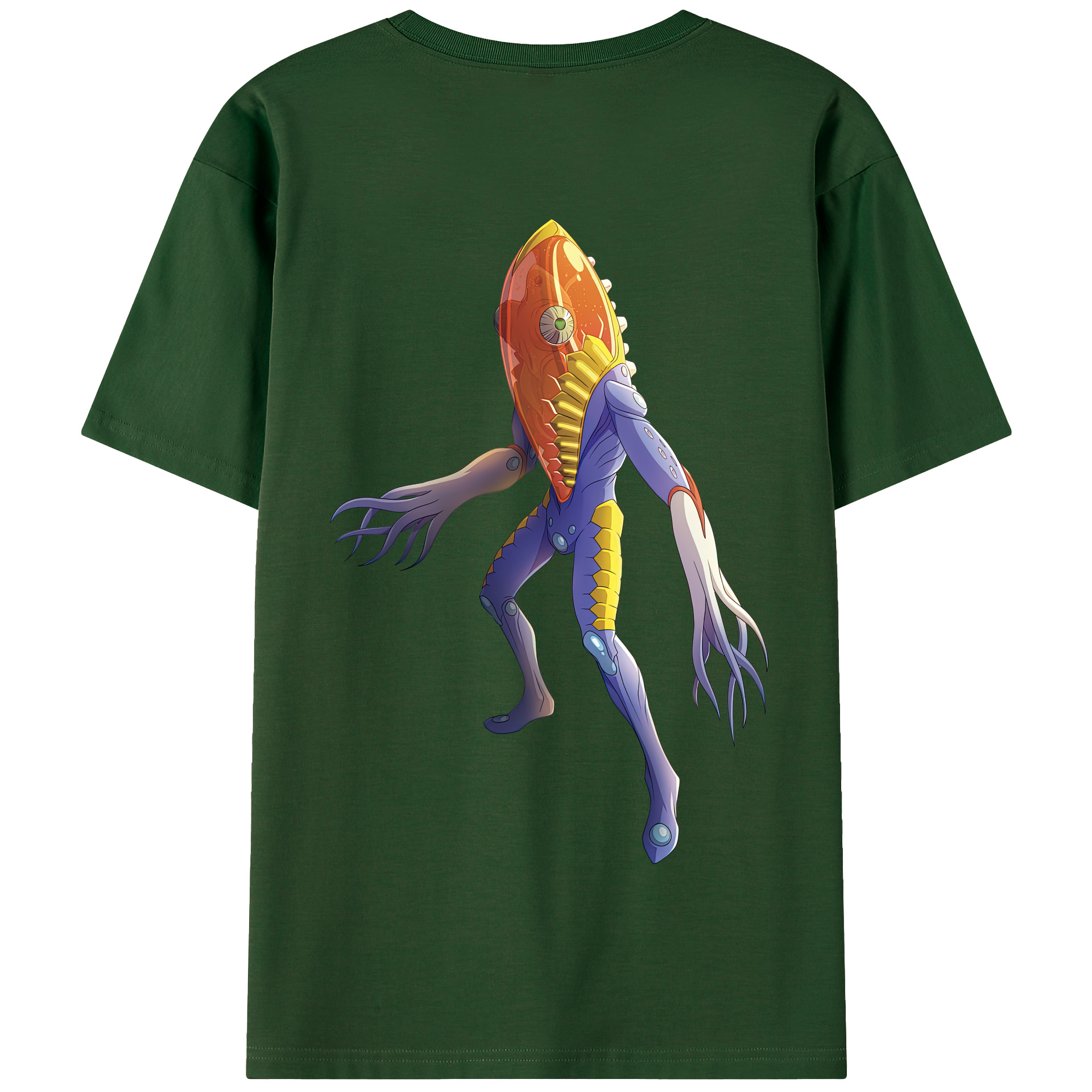 （画像用） ウルトラマン Ultraman 綿100％半袖Tシャツ（背面プリント）